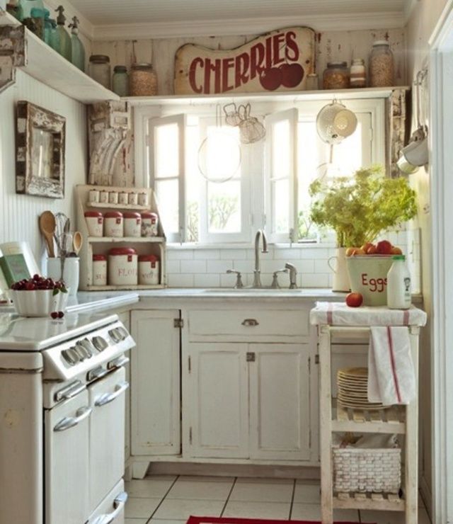 Cucina in stile shabby chic? facile e fantastico! casa italiana Idee per realizzare una cucina country