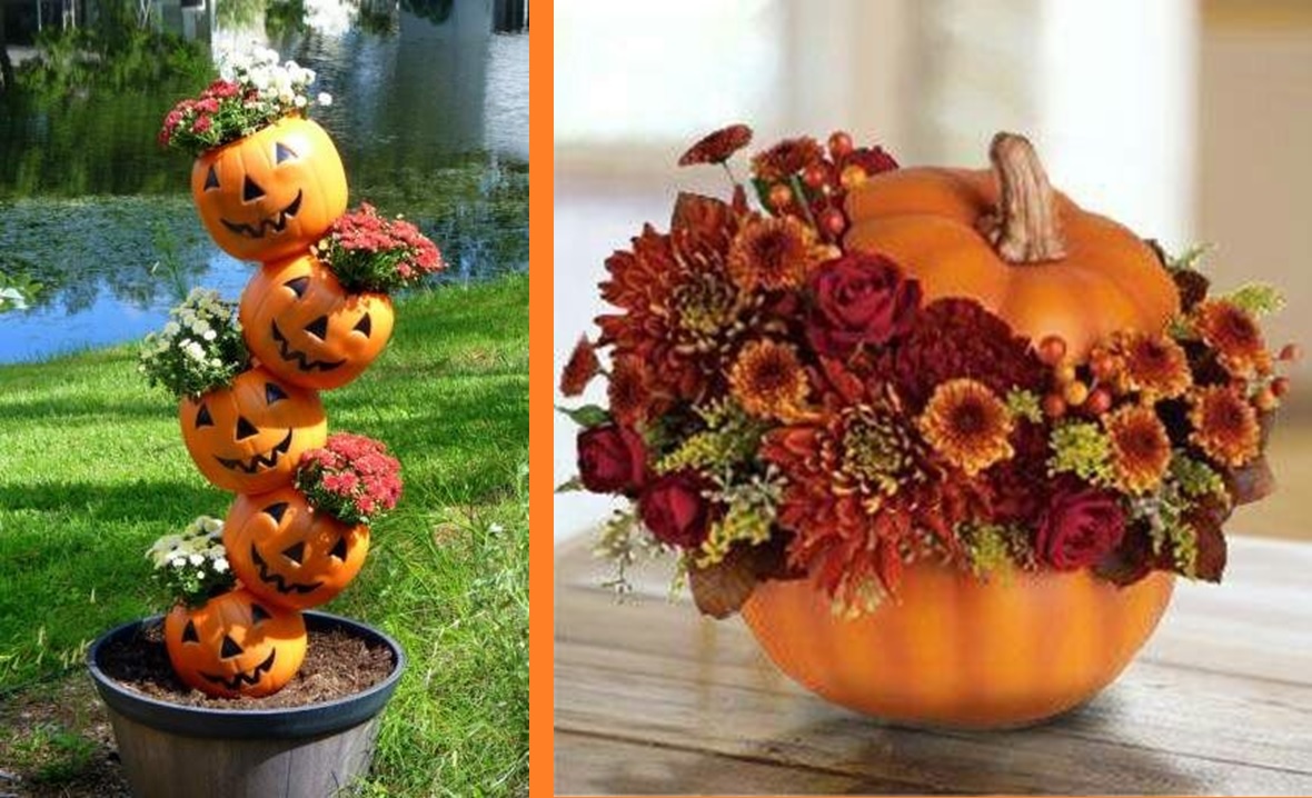 Decorare con la zucca: idee facili e low cost Decorazione Giardino Bambini