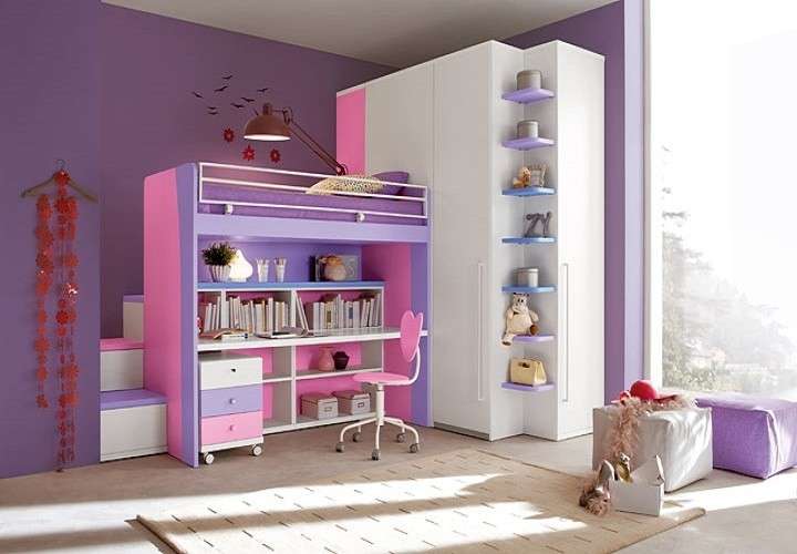 Camerette bimbi salvaspazio: le più belle e colorate Letti per bambini salvaspazio