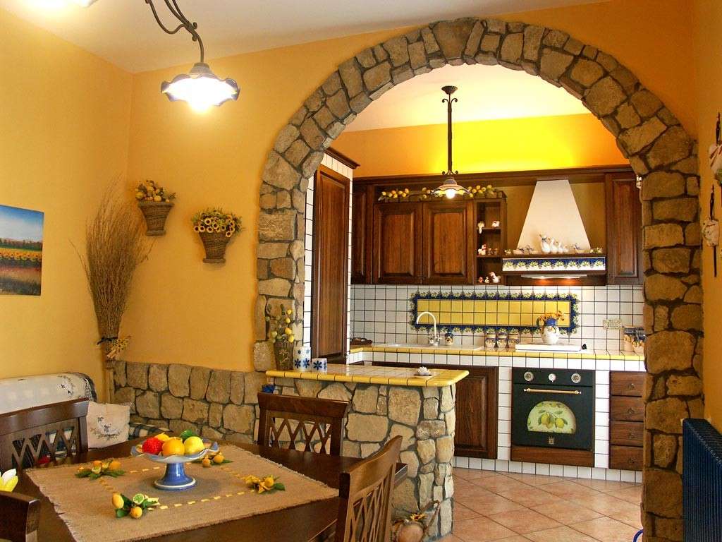 Cucine a muro foto: cucine in muratura habitage. cucine ...