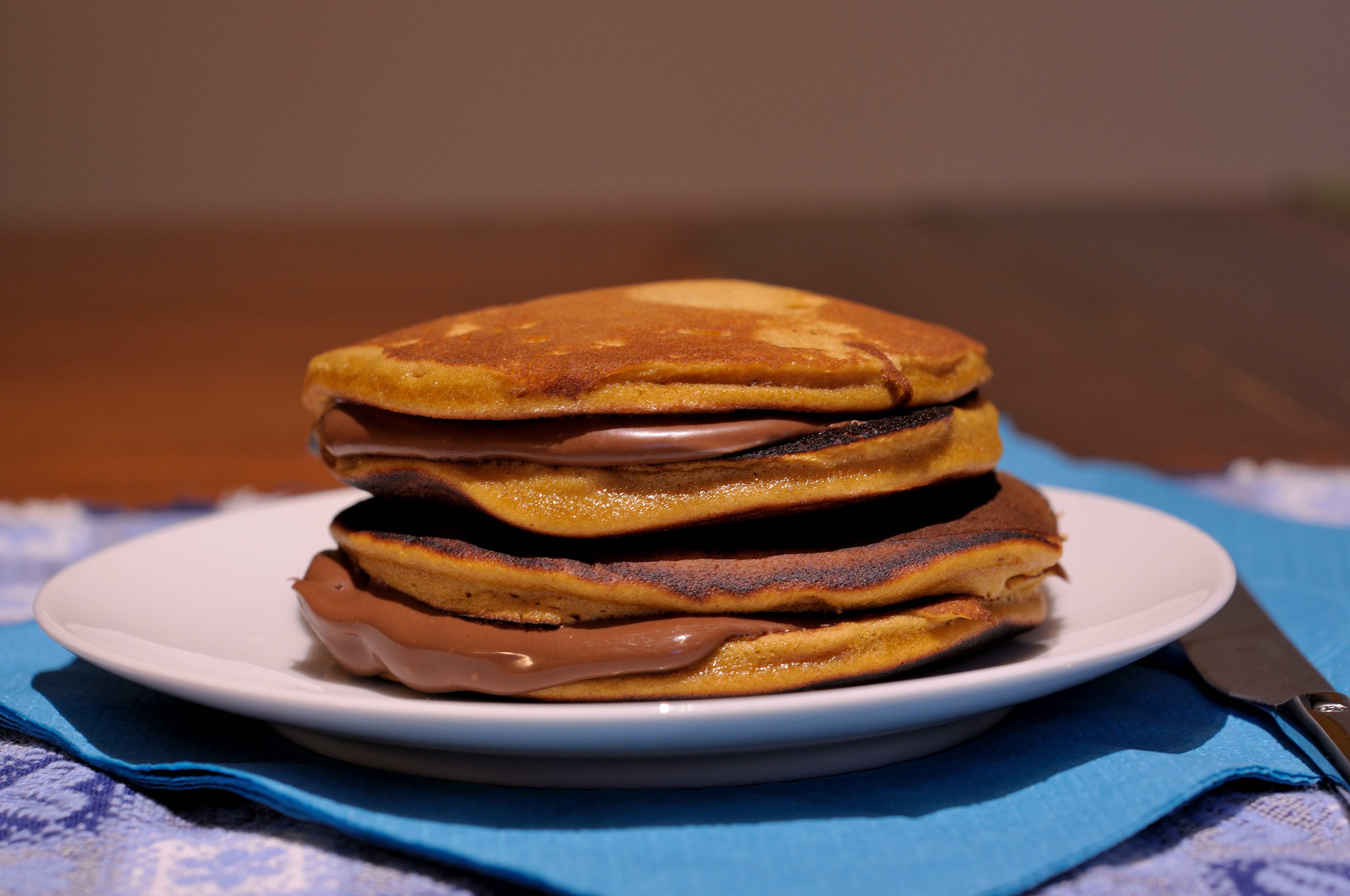 Dorayaki alla nutella casa italiana Ispirazioni Lavanderia Americana