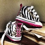 converse con borchie bambina