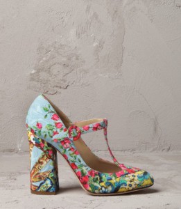 mary jane a stampe floreale Dolce & Gabbana mamme a spillo