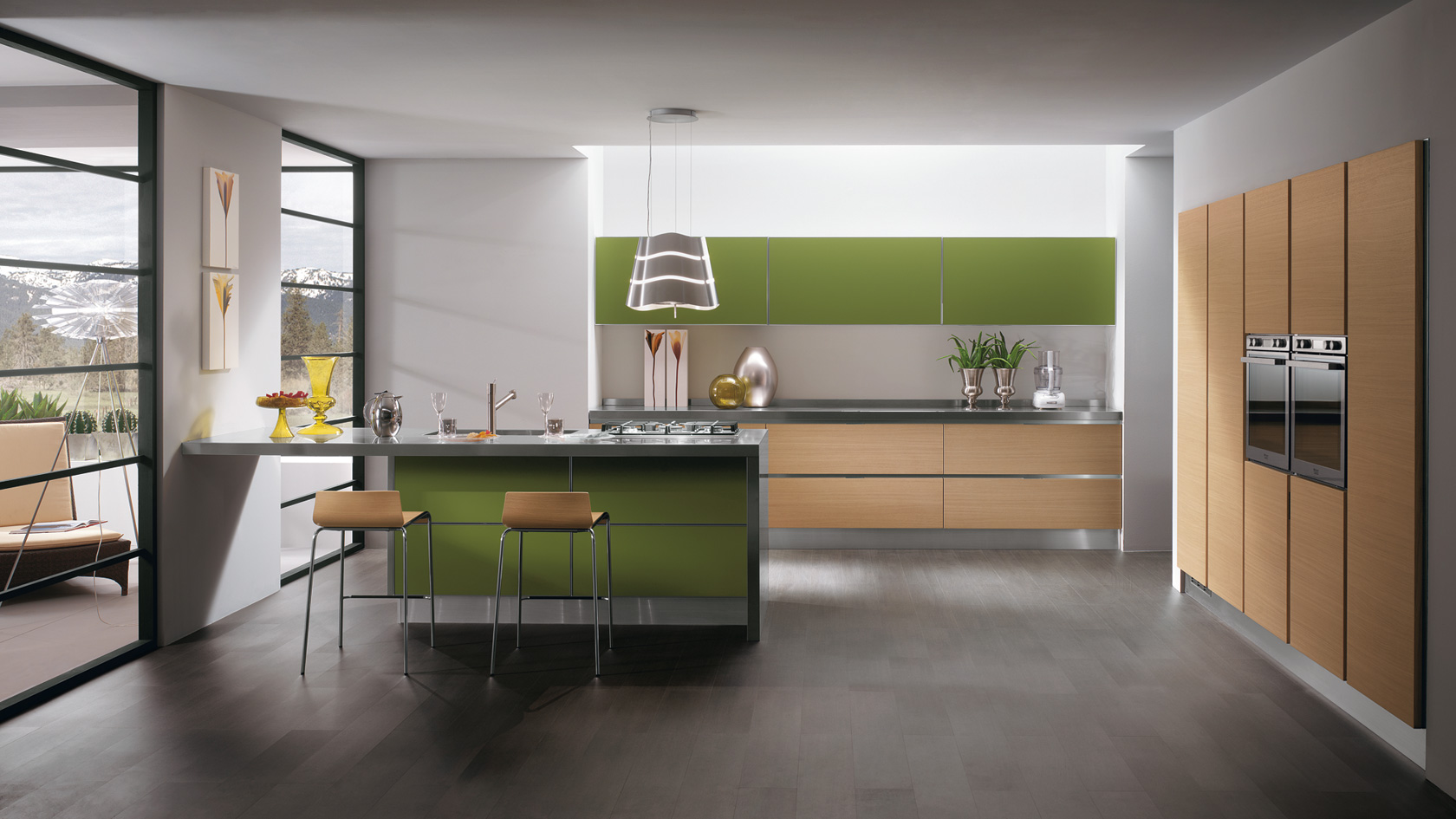 Pareti cucina verde salvia: oltre idee su colori pareti pinterest ... Siciliana ispirazioni cucina