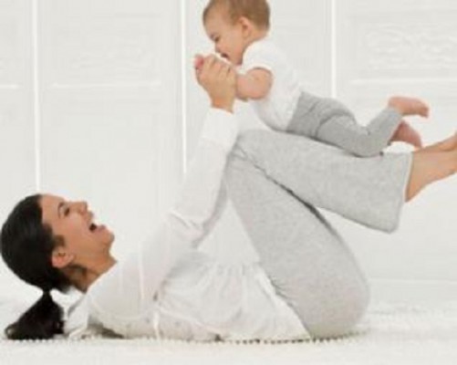 ginnastica post parto tornare in forma mamme a spillo