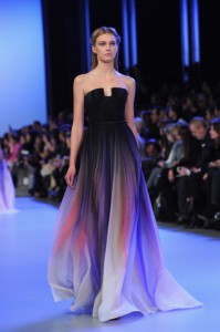 Sfilata Alta Moda Elie Saab mamme a spillo