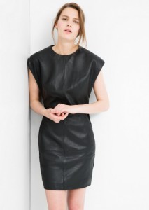 Abito in ecopelle mango mamme a spillo