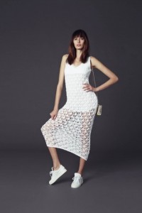 Pinko abito crochet mamme a spillo