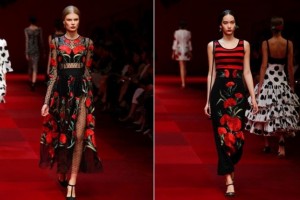 D&G abiti lunghi mamme a spillo