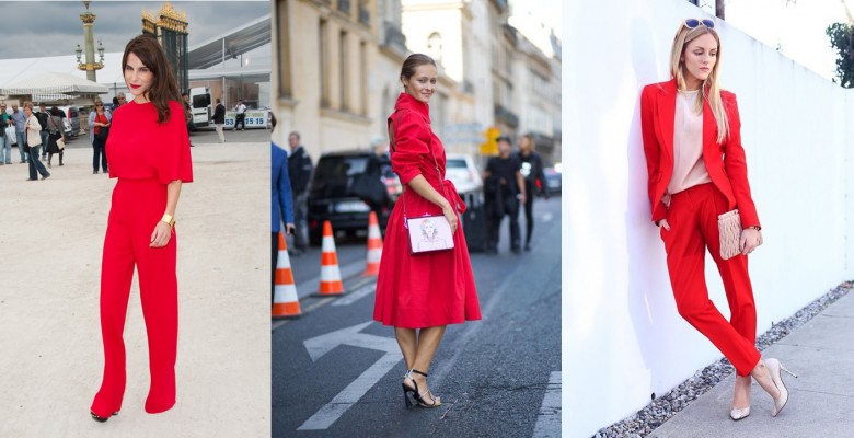 street style rosso mamme a spillo