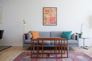 salotto tappeto persiano 2