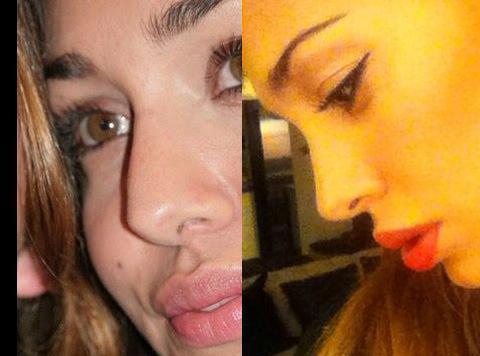 Belen-Rodriguez-naso-rifatto