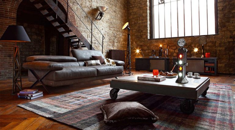Idee casa di tendenza: come arredare in stile industriale Arredamento stile industriale roma