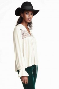 moda low cost autunno 2015 hm camicetta pizzo mamme a spillo