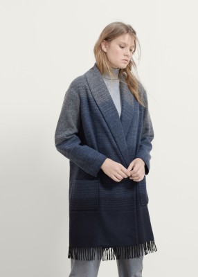 violeta mango cappotto frange moda curvy autunno 2015 mamme a spillo