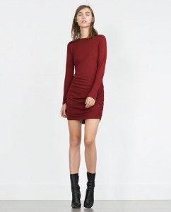 zara moda donna inverno 2015 mamme a spillo minidress rosso