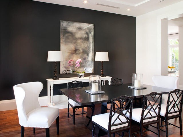 Cinquanta sfumature di grigio: idee arredo per una casa chic Pareti sala da pranzo