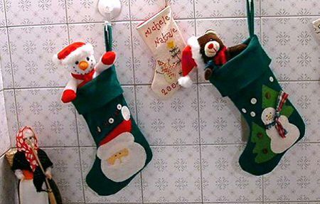 per appendere la calza della Befana 6 ganci autoadesivi per calza della Befana per decorazioni natalizie e borse SANGDA per appendere la calza della Befana 
