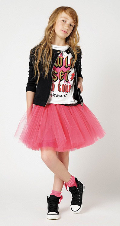 Gonna bimba hotsell con tulle