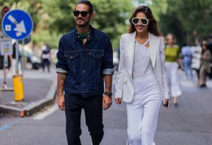 Occhiale white mamme a spillo