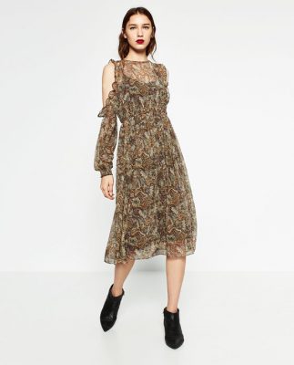 abito a fiori zara autunno 2016 mamme a spillo
