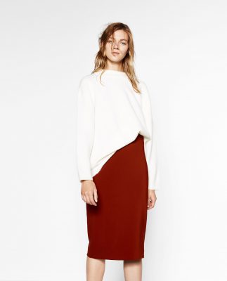 gonna longuette zara autunno 2016 mamme a spillo