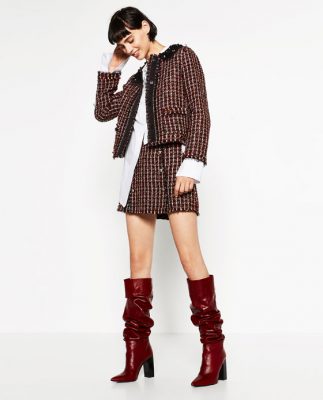 tailleur chanel zara autunno 2016 mamme a spillo