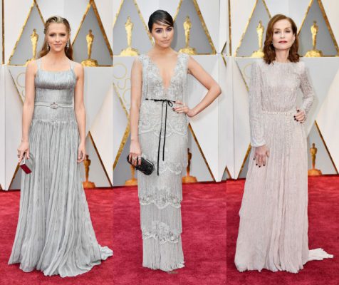 notte degli oscar 2017 abiti argento mamme a pillo