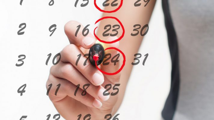 calendario ciclo mestruale mamme a spillo