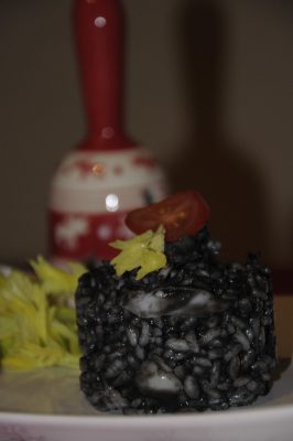 risotto al nero di seppia