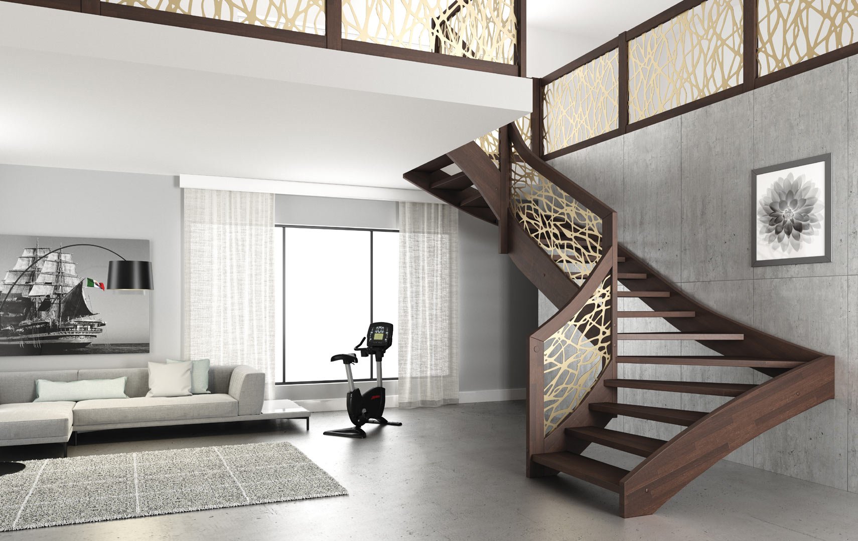 Arredare con le scale: consigli e idee per realizzare scale da ... Scale interno casa