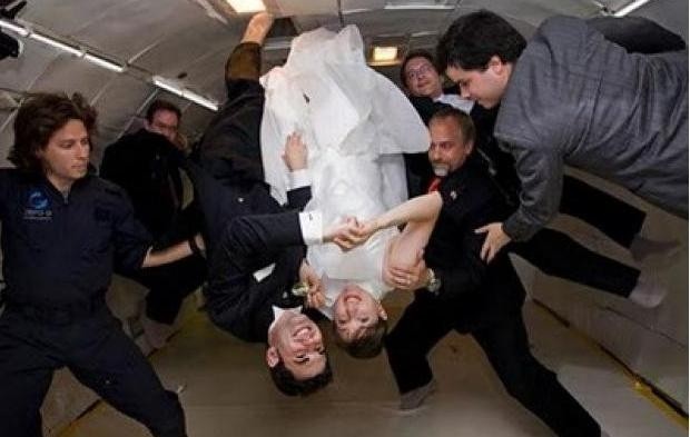 matrimonio senza gravita