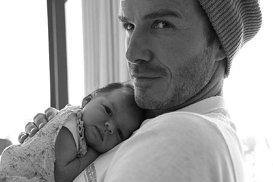 Harper Beckham newborn