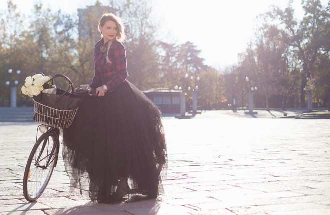 gonna tulle mamme a spillo