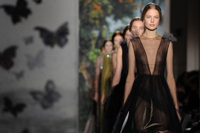 Valentino Haute Couture pe 2014 mamme a spillo