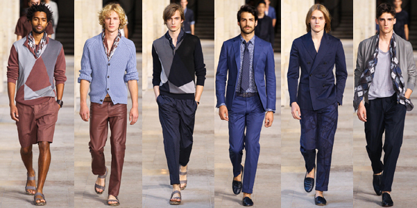 Outfit maschili per la p e 2014 Proposte e tendenze