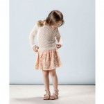 chloé gonna liberty pesca mamme a spillo