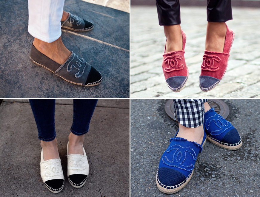 espadrillas chanel mamme a spillo