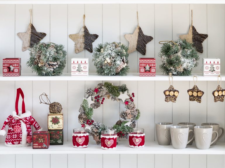 Natale Shabby.Natale 2015 Come Decorare Casa In Stile Shabby Chic