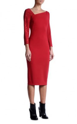 look per le feste abito longuette just cavalli mamme a spillo