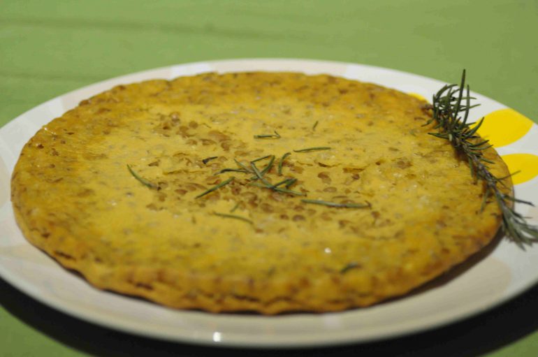 frittata di lenticchie senza uova