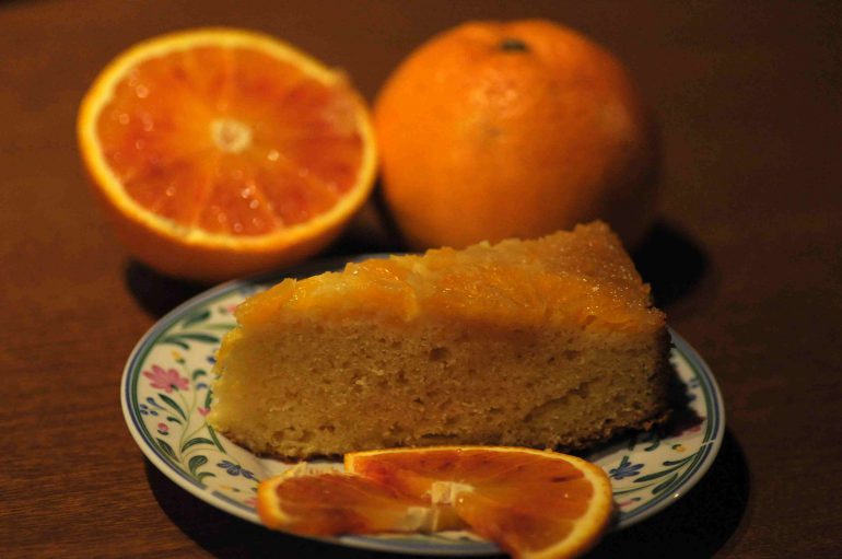 torta rovesciata all'arancia