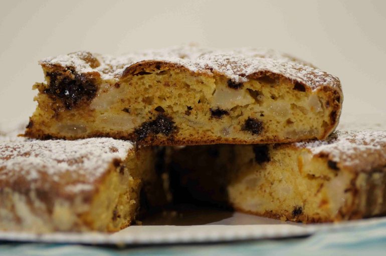 torta pere cioccolato