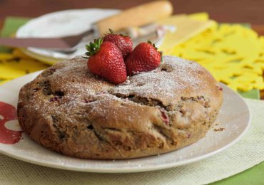 torta soffice alle fragole