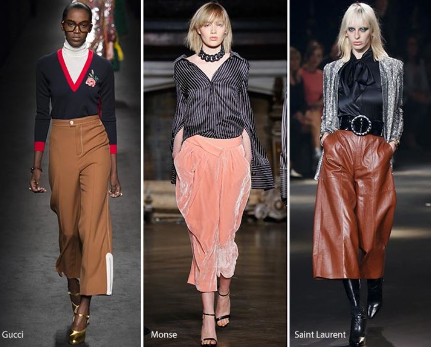 cropped pants pantaloni culotte mamme a spillo