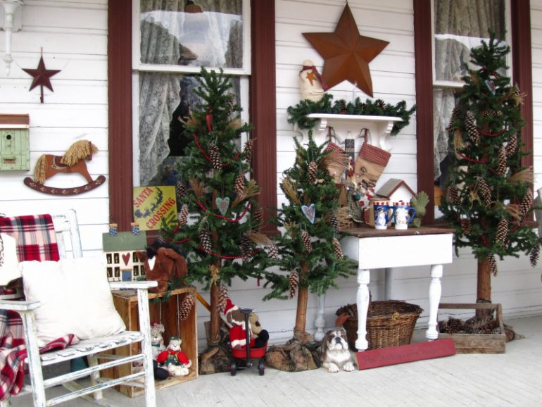 Natale Country.Albero Di Natale In Stile Country Rustico Ecco Come Realizzarlo