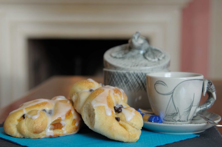 treccia di cioccolato