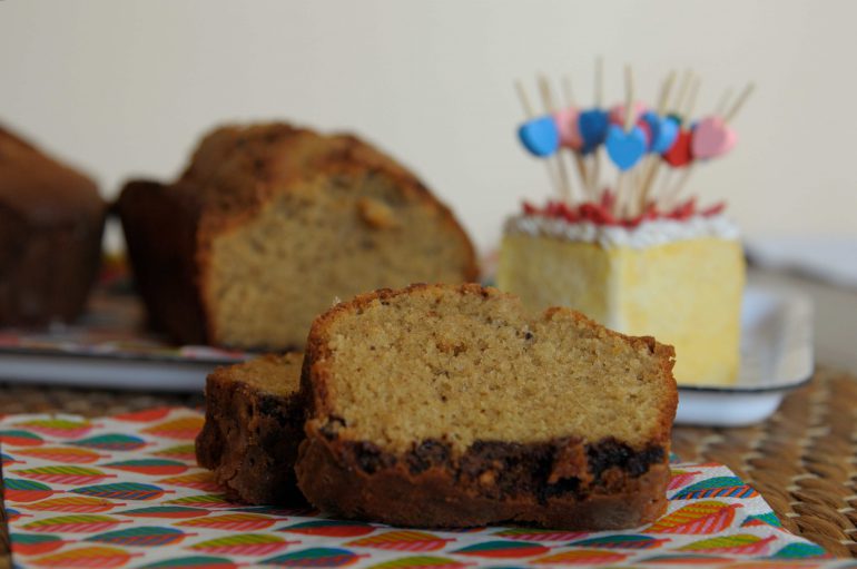 plumcake arancia e cioccolato