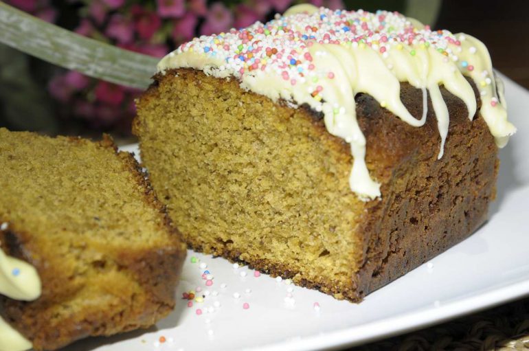 plumcake al pistacchio