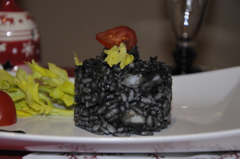 risotto al nero di seppia